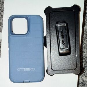 OtterBox Slate Blue and Black Case with Clip